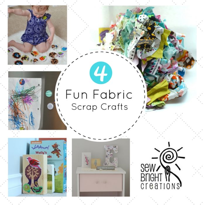 4 Fun Fabric Scrap Crafts