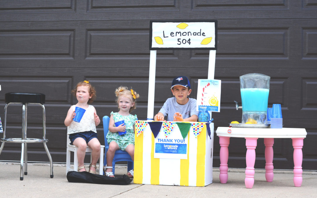 DIY Lemonade Stand & Fundraiser