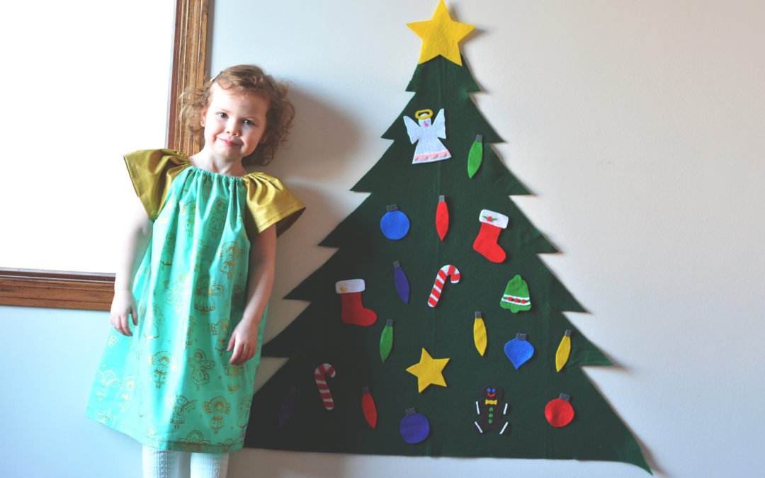 DIY Felt Christmas Tree - Sew Bright Creations