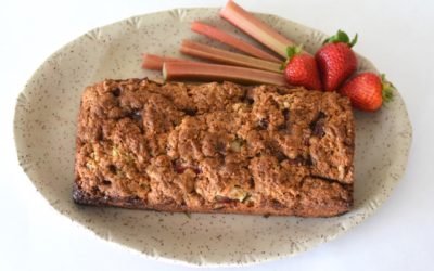 My Favourite Rhubarb Loaf Recipe