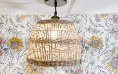 How to Make a Basket Pendant Light