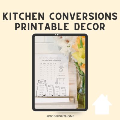 So Bright Home Kitchen Conversions Sign