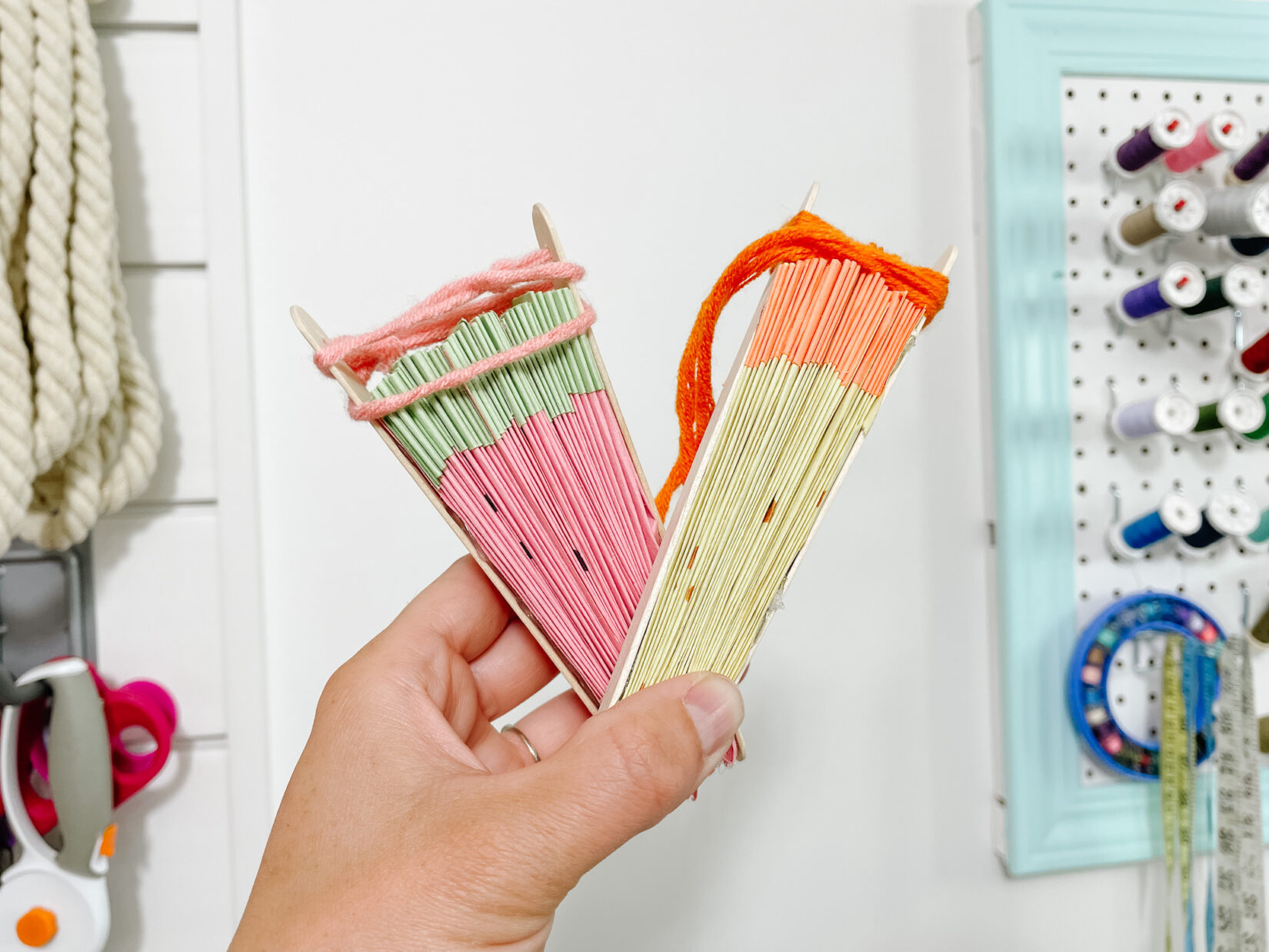 kids summer craft - how to make a paper fan - sew bright creations