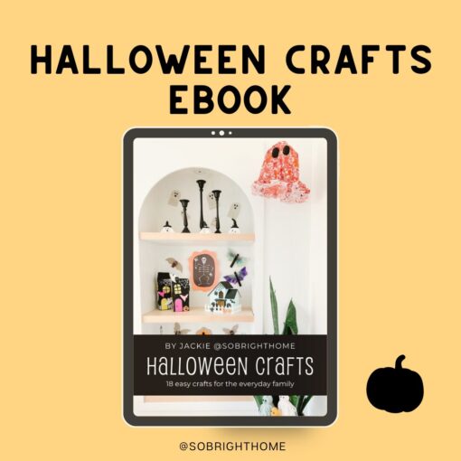 Halloween Crafts | Halloween eBook | So Bright Home Halloween Crafts | Halloween Crafts for Kids | Easy Halloween Crafts