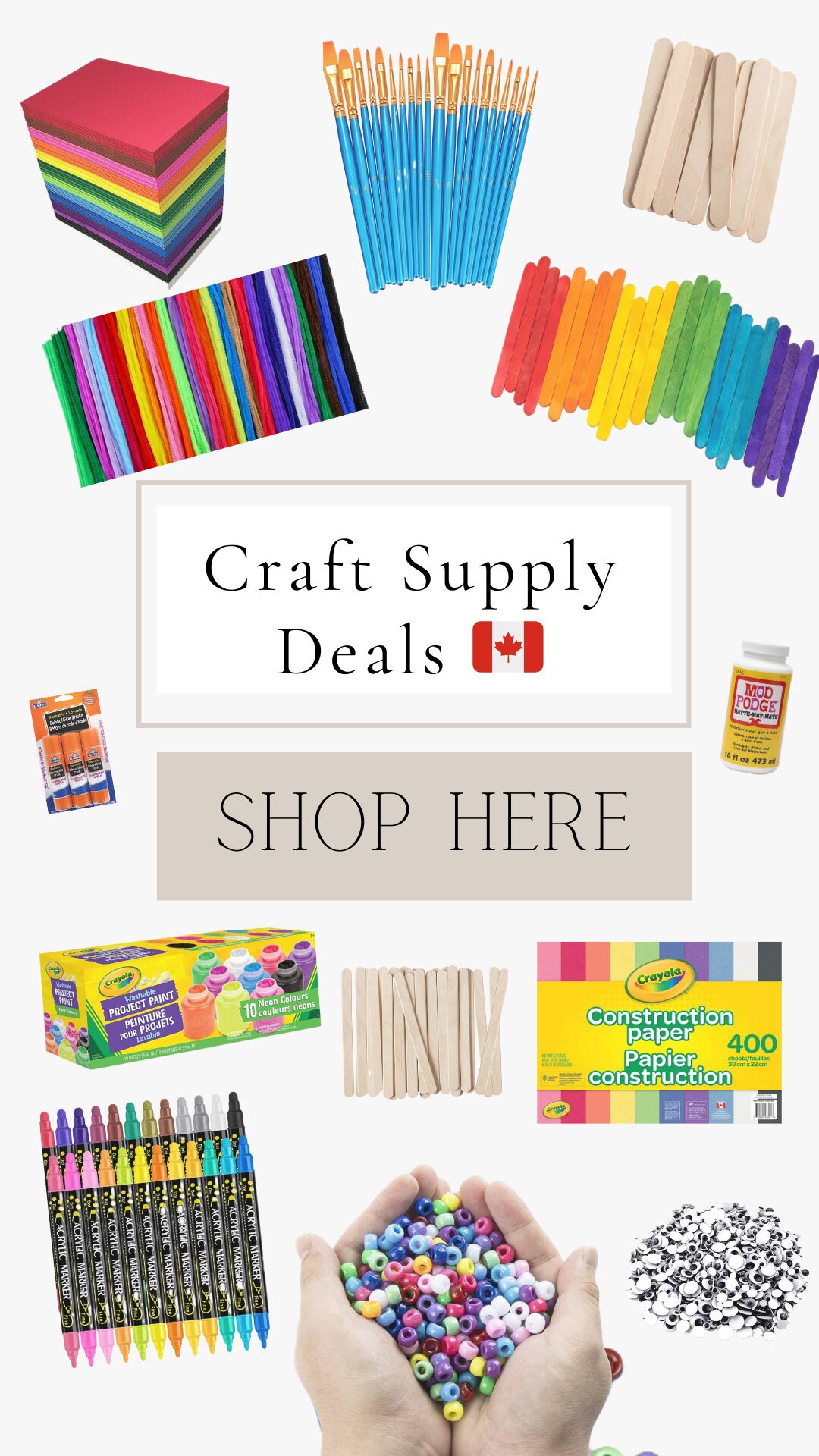 st patricks day craft supplies | where to buy craft supplies in canada | canadian craft supplies | sew bright creations 
 leprechaun trap supplies | how to build a leprechaun trap