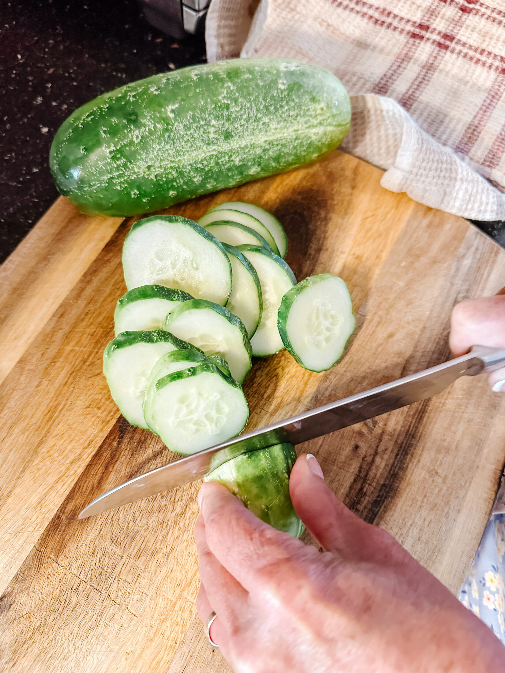 Refrigerator Pickles, The Easiest Fridge Pickle Recipe, So Bright Home, Garden Cucumbers