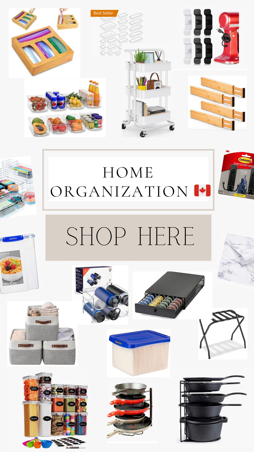 Home Organization Products Canada, Shop Home ORganization, Amazon Finds Home Organization