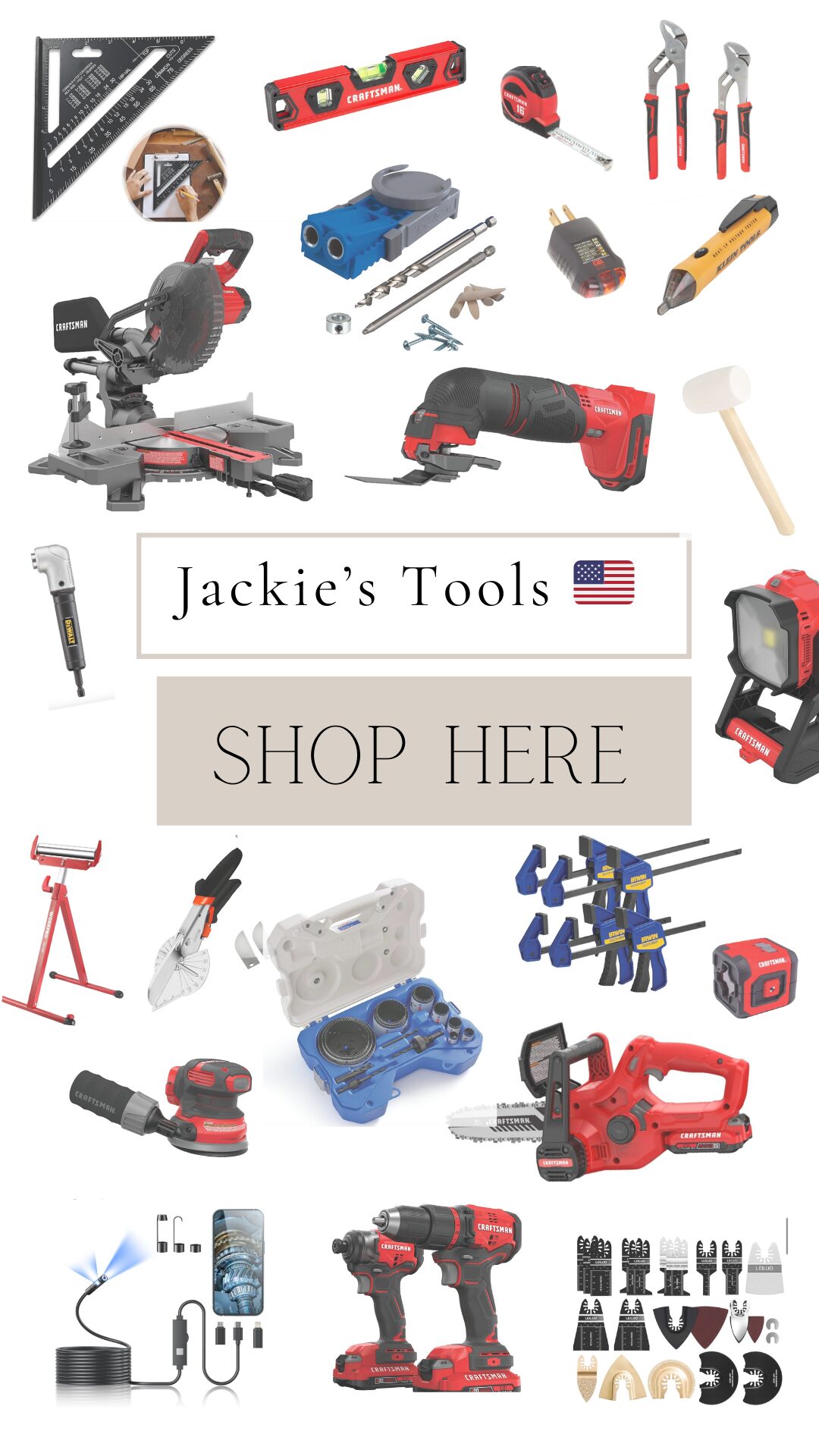 Workshop ORganization, Tools, Amazon Tool Guide, So Bright Home