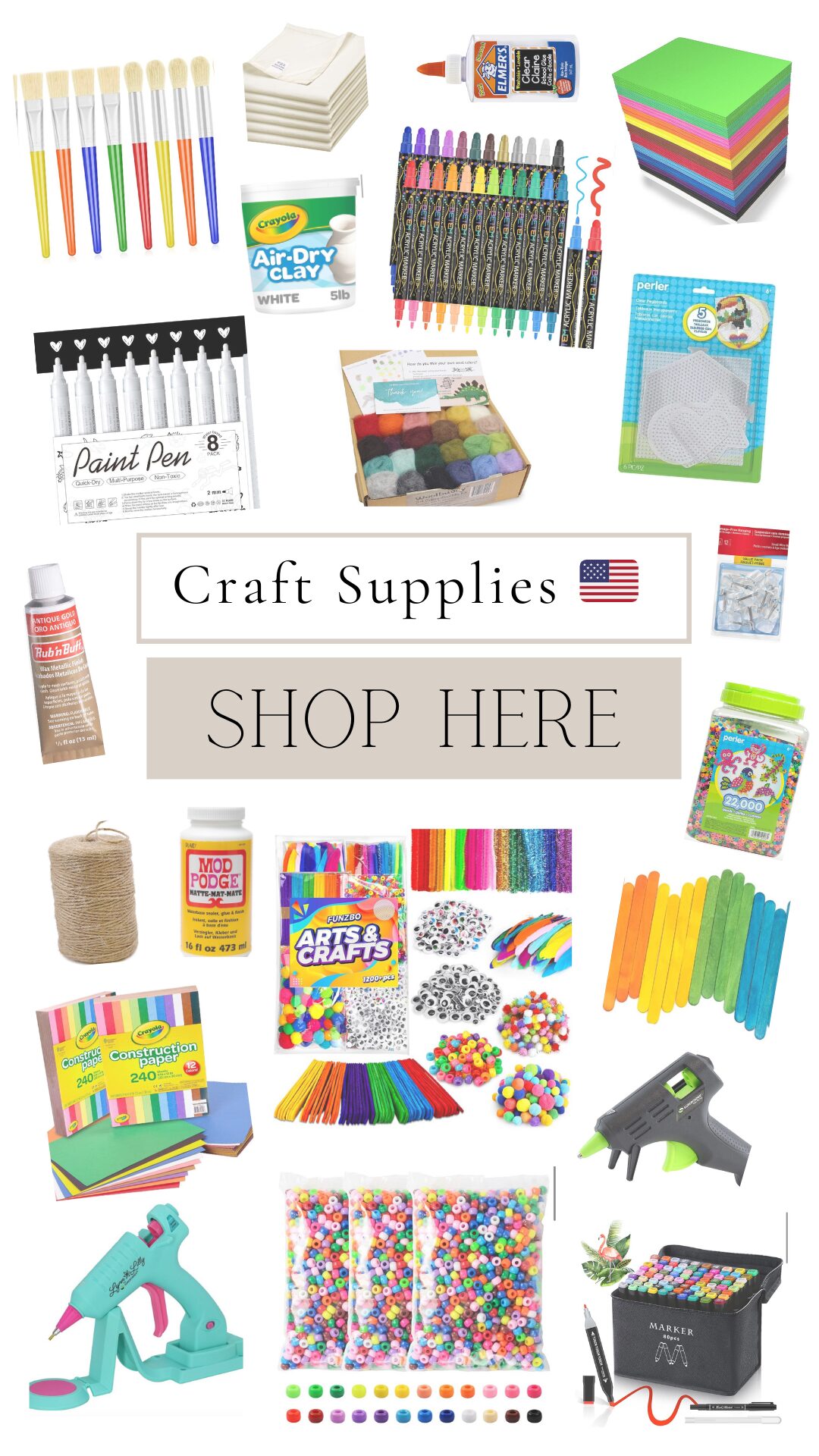 Craft supplies in USA | So Bright Home Craft Supplies | Where to buy craft supplies in united states | Amazon craft finds | Amazon deals on craft supplies