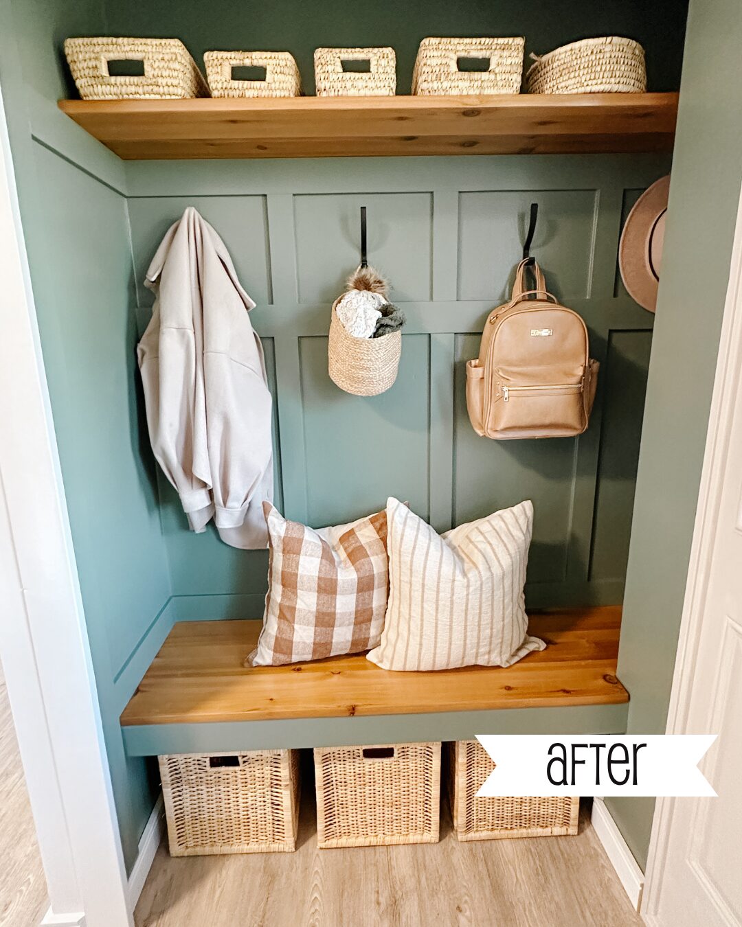 before and after home renovations, so bright home