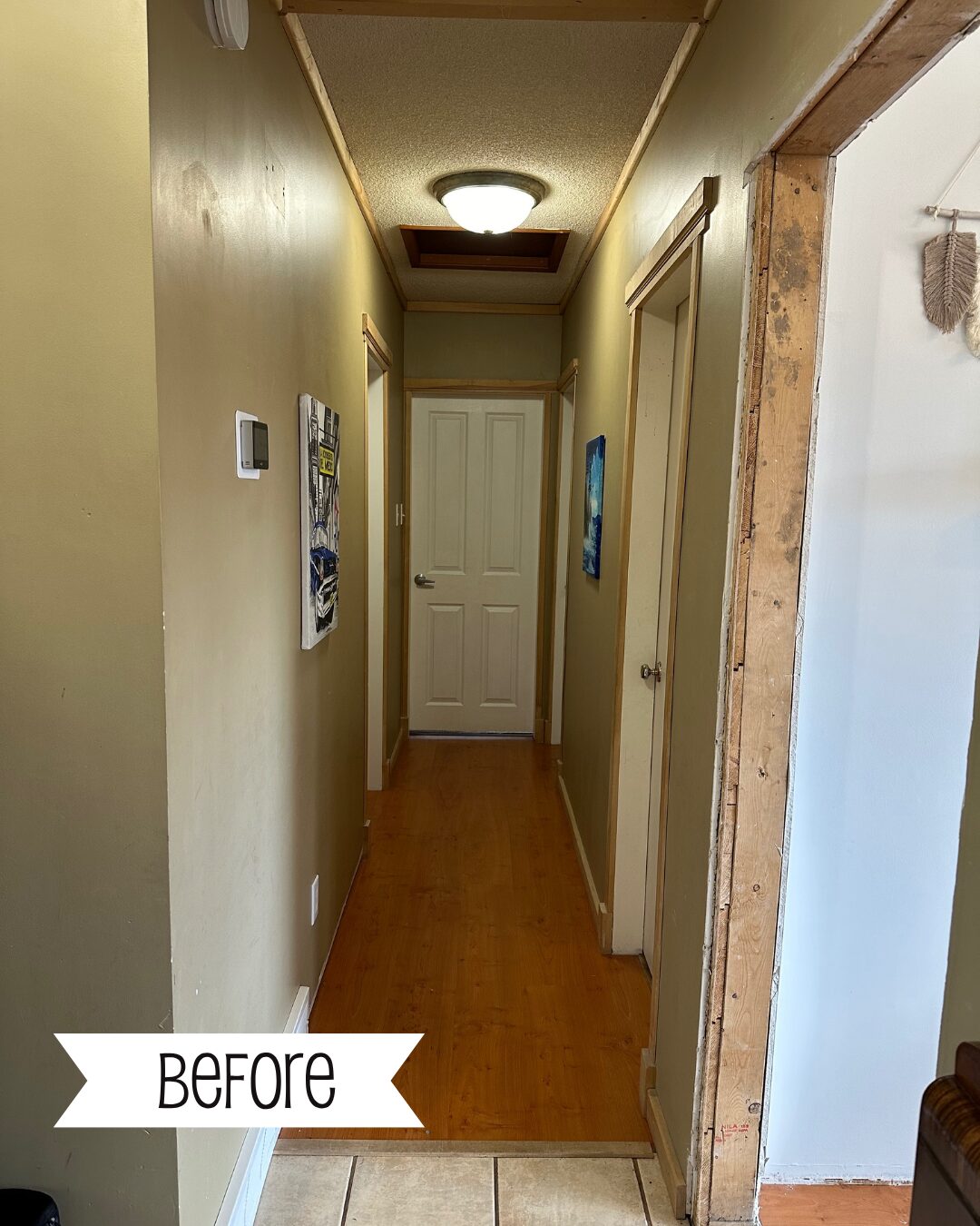 before and after home renovations, so bright home