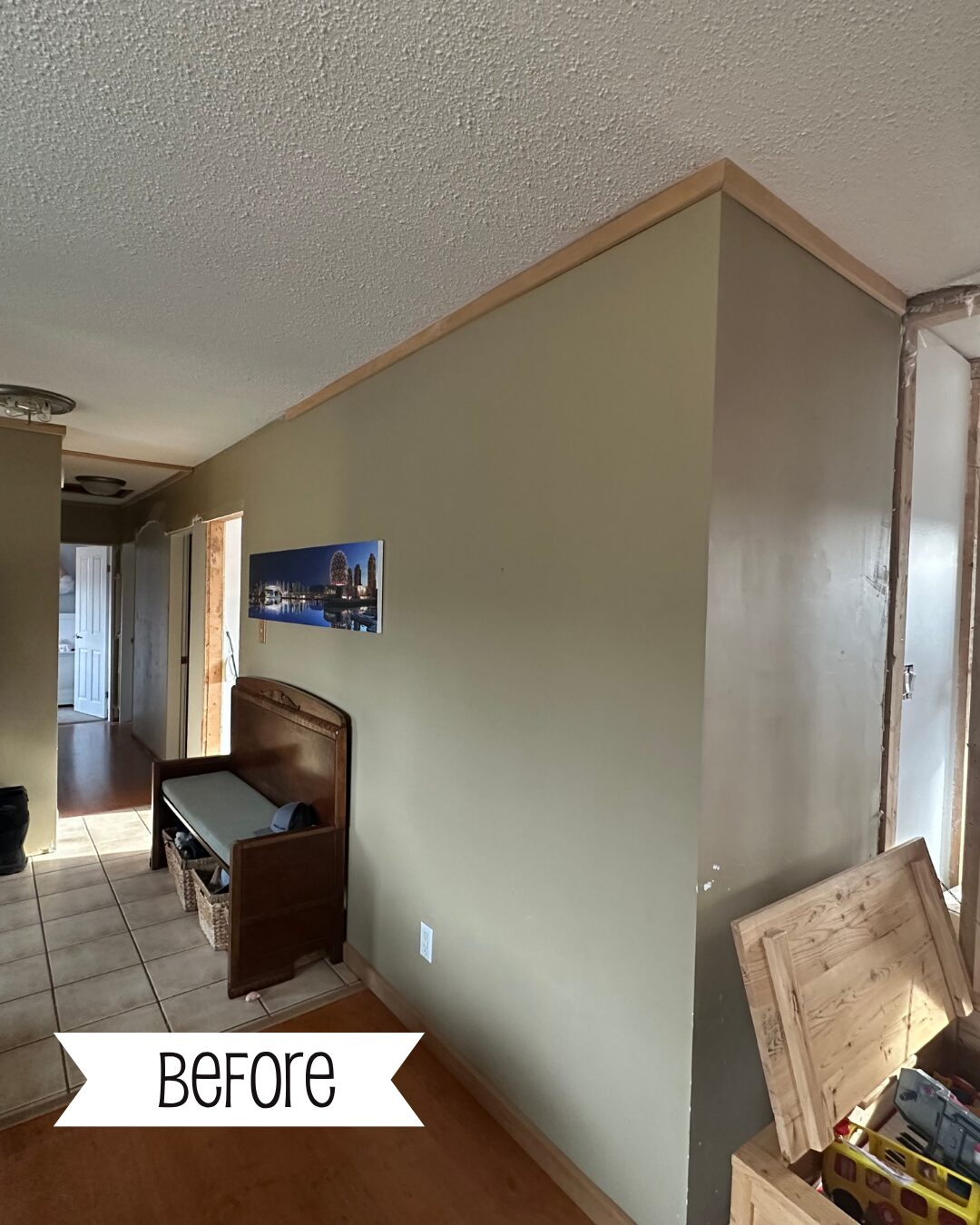 before and after home renovations, so bright home