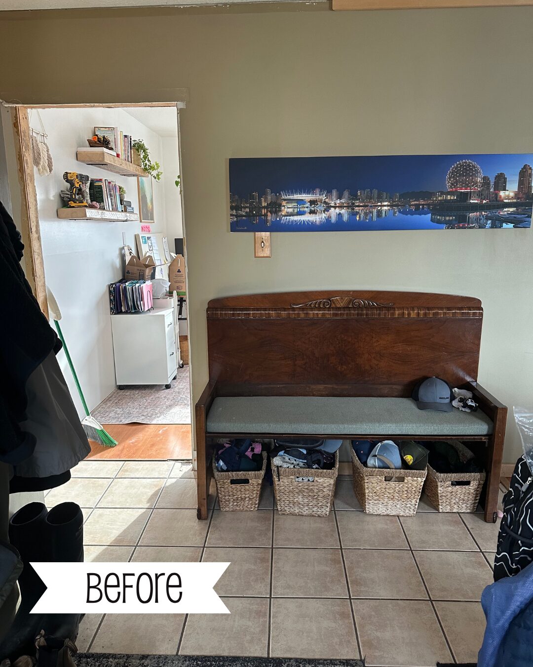 before and after home renovations, so bright home