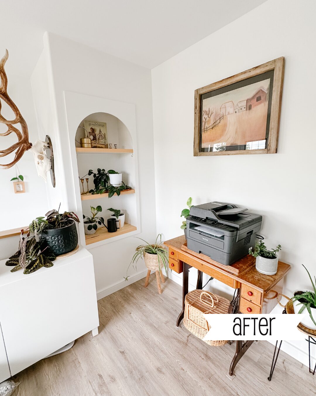 before and after home renovations, so bright home