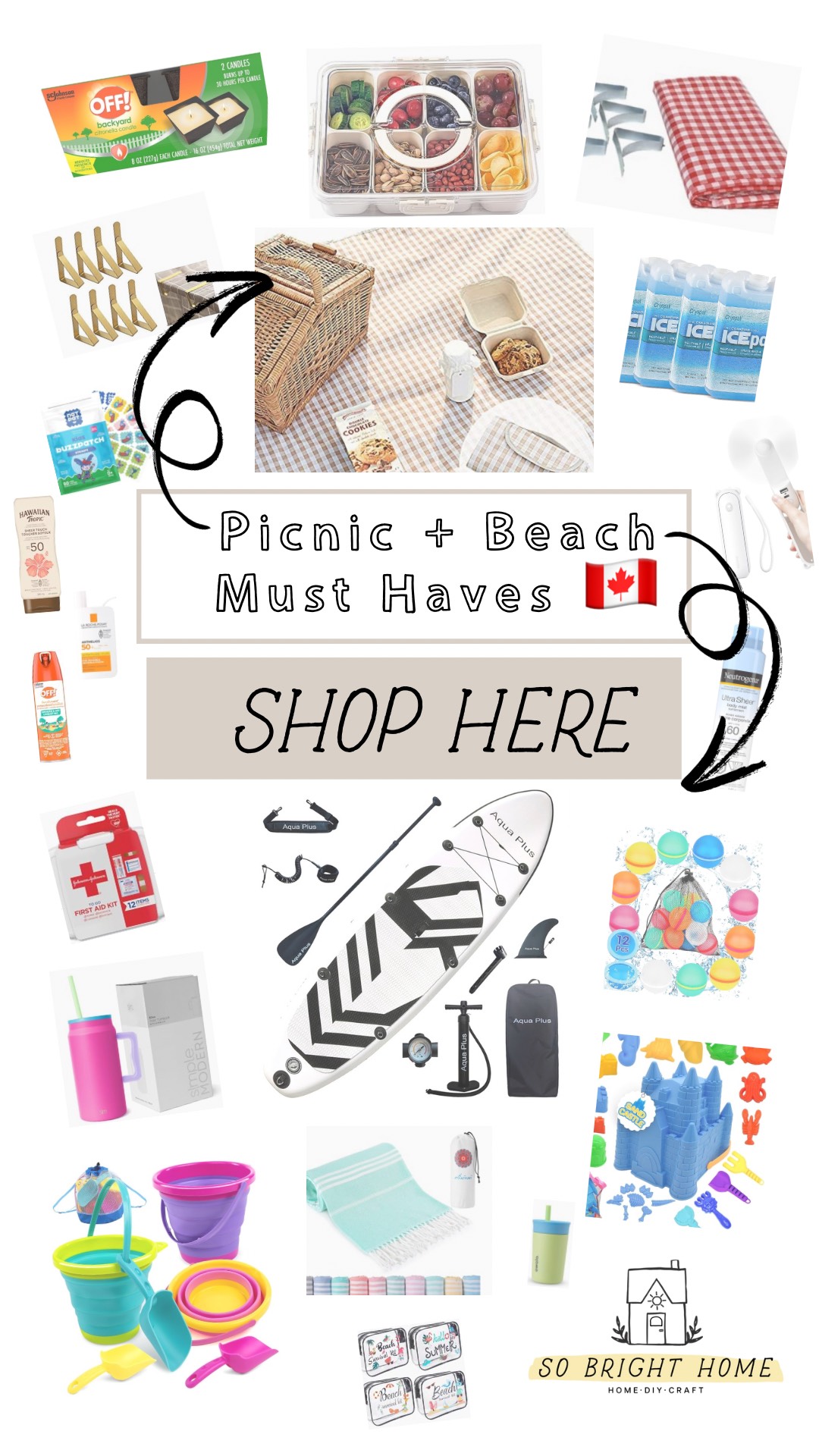 Picnic and beach favourites from Amazon.